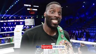 quotThe best moment in boxing for mequot  Lawrence Okolie on becoming a twoweight world champion 🏆🏆 [upl. by Accebar]