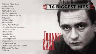 Johnny Cash Greatest Hits  Best Songs Of Johnny Cash  FULL ALBUM [upl. by Parshall]