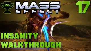 Edolus Fighting a Thresher Maw  Mass Effect 1 Insanity Walkthrough  Part 17 100 Completionist [upl. by Dercy]