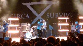 Circa Survive  Lustration New Song The Blood Tour 2017 ATL [upl. by Ube723]