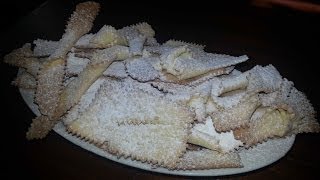 Ricetta BugieChiacchiereFrappe per Carnevale cotte al forno [upl. by Piegari362]