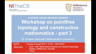 20240806  NITheCS amp SU Category Theory Research Seminar Workshop on pointfree  Part 2 [upl. by Okramed]