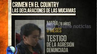 Crimen en el country la declaración de las mucamas  Telefe Noticias [upl. by Eniamrahc]