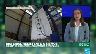 Científicos desarrollan concreto sismo resistente [upl. by Bully29]