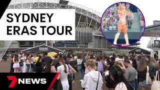 Taylor Swift’s Eras Tour heads to Accor Stadium in Sydney  7 News Australia [upl. by Hasheem]