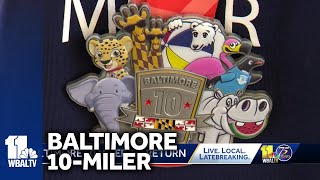 Baltimore 10Miler returns for its 15th year [upl. by Osber]