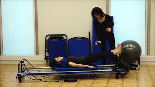 STOTT PILATES® Exercises for AtHome Workout  Footwork [upl. by Molloy]