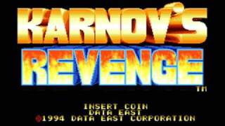 Karnovs Revenge Arcade Music  Karnov [upl. by Eellek]