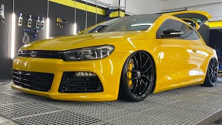 Vw scirocco R Big turbo sound [upl. by Notnyw]