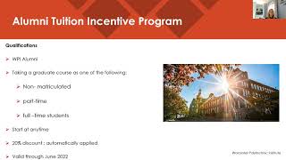 WPIs Alumni Tuition Incentive Program  Starting January 1 2021 [upl. by Madge581]