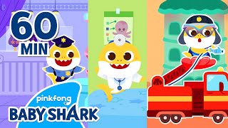 Baby Shark What Do You Want to Be  Compilation  Hero Police amp Doctor  Baby Shark Official [upl. by Micah]