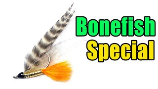 Bonefish Special Fly Tying  Chico Fernandez Fly Pattern [upl. by Eicyac]