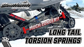 LONG TAIL TORSION SPRINGS FOR POLARIS TRAIL SLEDS  WHAT ARE THEY AND HOW DO THEY WORK [upl. by Aisac]