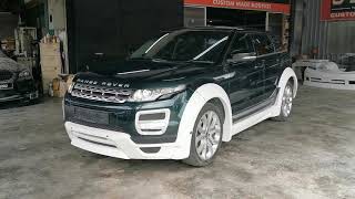 RANGE ROVER EVOQ FULL WIDE BODY BODYKIT JEMOTION DESIGN [upl. by Phemia752]