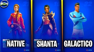 PARLER A NATIVE SHANTA OU GALACTICO FORTNITE GUIDE EMPLACEMENT PERSONNAGE NATIVE SHANTA GALACTICO [upl. by Nyrtak]