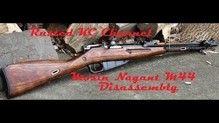 Mosin Nagant M44 Disassembly [upl. by Annabela]