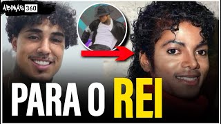 LIVINHO FAZ HOMENAGEM PARA MICHAEL JACKSON no Lollapalooza  RAP NEWS [upl. by Renita]