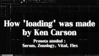 95 Accurate How loading was made by Ken Carson [upl. by Kcor362]