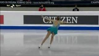 Carolina Kostner FS Torino 2010 Mondiali Pattinaggio Figure Skating World Championships [upl. by Egreog414]