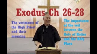 Exodus Ch 2628 Tabernacle and Priesthood Catholic Bible Study Fr Tim Peters [upl. by Aerdua528]