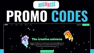 Highrise Promo Codes  BEST PROMO CODES 2024 [upl. by Orlov285]