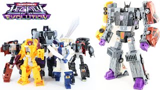 Transformers Legacy Evolution Stunticon Menasor Multipack Review 4K 1900 Subscriber Special [upl. by Cointon]