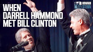 When Darrell Hammond Met President Bill Clinton 2001 [upl. by Adnauqal]