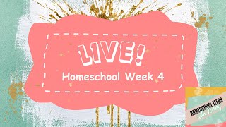 Week 4 Homeschool Update  9th amp 11th Grades  homeschoolhighschool [upl. by Marigolda128]