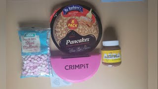 Crimpit DESSERT challenge making a sweet version using a pancake spread and marshmallows [upl. by Cecilius119]