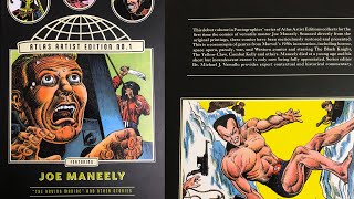 JOE MANEELY Atlas Artist Edition Vol 1 Fantagraphics Book Review [upl. by Lutim]