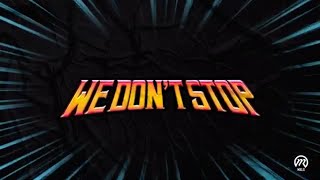 Man Kinabalu WARIS amp DJ CZA  We Don’t Stop Official Lyrics Video [upl. by Giah885]