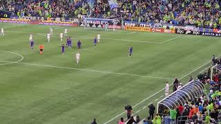 May 29th 2022 Sounders game footage [upl. by Siramaj]