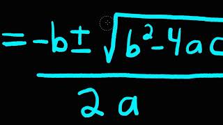 The Quadratic Formula Song  Algebra  Automatic Addison [upl. by Anahs304]