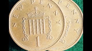 1971 amp 1973 New Penny From United Kingdom UK Not Rare [upl. by Laohcin1]