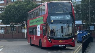 FRV 197 Peckham  Croydon Town Centre [upl. by Rehteh]