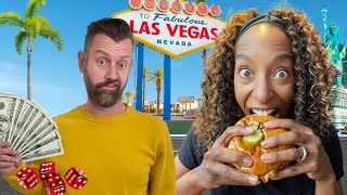 Las Vegas Strip 100 Food Challenge Is It Possible [upl. by Borchert421]