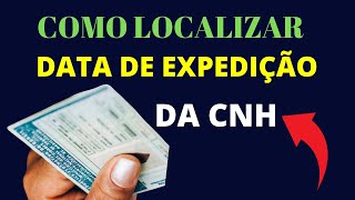 Onde Fica a Data de Expedição da CNH [upl. by Rossing294]