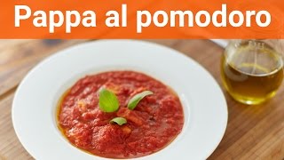 Pappa al pomodoro  włoski krem z pomidorów [upl. by Boehike]