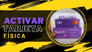 Activar tarjeta física NU de Nubank Envío a domicilio de tarjeta de crédito NU [upl. by Eelyma118]