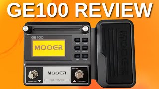 Multi Effect Pedal Under 100  Mooer GE100 Review [upl. by Ecirtemed]