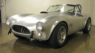 1965 Kirkham Cobra for Sale Brushed Aluminum 289 Slabside Cobra [upl. by Walsh]