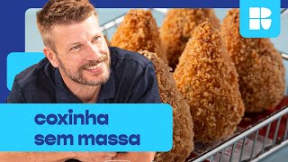 Coxinha de frango sem massa  Rodrigo Hilbert  Tempero de Família [upl. by Kajdan930]