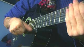 Flamenco Percussive Guitar Pattern El porompompero [upl. by Theron]