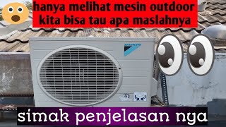 CARA MUDAH MENGETAHUI PERMASALAHAN AC TIPS MENGANALISA KERUSAKN PADA AC DIRUMAH [upl. by Brabazon]