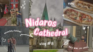 NIDAROS CATHEDRAL IN TRONDHEIM NORWAY Vlog 8 [upl. by Avehs]