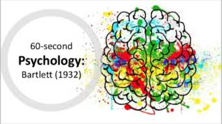 BTEC Level 3 Applied Psychology in 60ish Seconds Bartlett 1932 [upl. by Miof Mela]