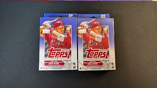 2023 Topps MLB Series Update Hanger Boxes x2 Opening 68 11302024 [upl. by Percy]