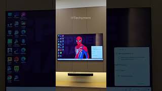 Laptop ko TV se connect krlo Wirelessly 🛜 viral technology samsung [upl. by Anaeed307]