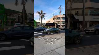 Porsche 718 Cayman GT4 RS exhaust sound shorts [upl. by Ardnuasak]