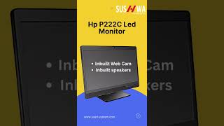 Used Hp 22quot Wide Monitor With Inbuilt Webcam and Speakers [upl. by Nosac817]